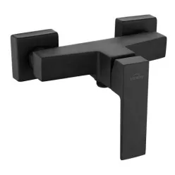   Zuhany csaptelep, Invena Paros Black zuhanyszett nélkül, fekete BN-09-004-A