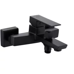   Kádtöltő csaptelep, Invena Paros Black zuhanyszett nélkül, fekete BW-09-004-A