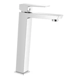   Mosdó csaptelep, Invena Paros magasított mosdó csaptelep, króm BU-09-W01-A