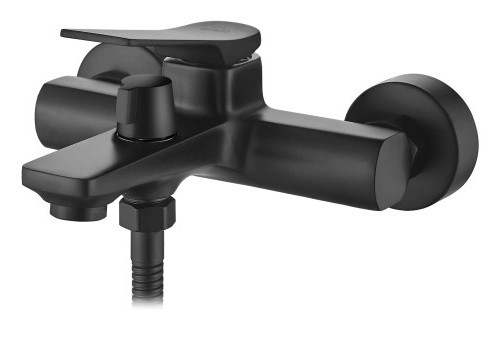 Kádtöltő csaptelep, Invena Neri Black zuhanyszett nélkül, fekete BW-01-004-L