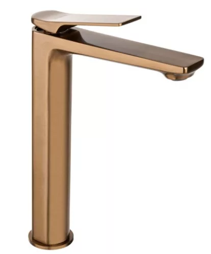 Mosdó csaptelep, Invena Neri Plus magasított mosdó csaptelep, réz BU-P1-W14-L