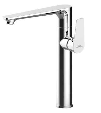 Mosdó csaptelep, Invena Dokos magasított mosdó csaptelep, króm BU-19-WB1-V