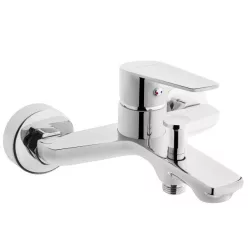   Kádtöltő csaptelep, Invena Dokos zuhanyszett nélkül, króm BW-19-001-V