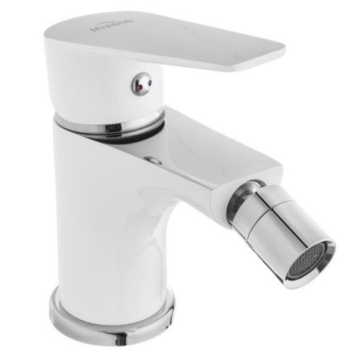 Bidé csaptelep, Invena Dokos bidé csaptelep, fehér-króm BB-19-002-V