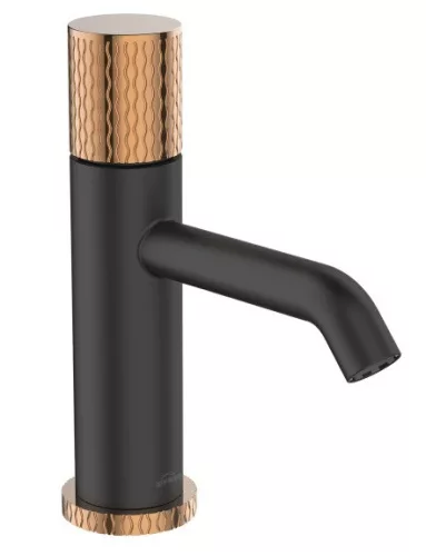 Mosdó csaptelep, Invena Moonlight mosdó csaptelep fekete/rose gold BU-77-014-V