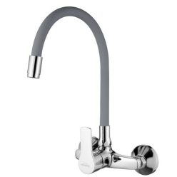   Mosogató csaptelep, Invena Verso mosogató csaptelep, szürke BC-82-E5S-L