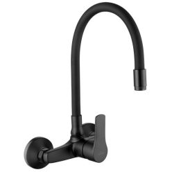   Mosogató csaptelep, Invena Verso mosogató csaptelep, fekete BC-82-E44-L