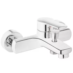   Kádtöltő csaptelep, Invena Verso zuhanyszett nélkül, króm BW-82-001-C