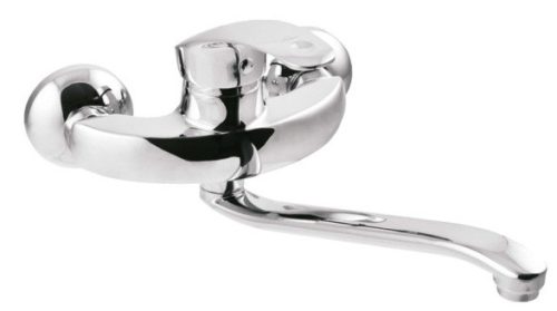 Mosdó csaptelep, Invena Nea fali mosdó csaptelep, króm BC-83-001-W