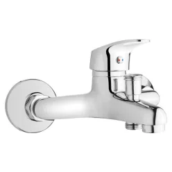   Kádtöltő csaptelep, Invena Ava New zuhanyszett nélkül, króm BW-06-001-X
