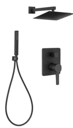 Falba süllyesztett csaptelep, Invena Glamour Invena Trend, fekete BS-02-0K4-V