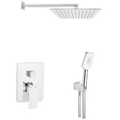   Falba süllyesztett csaptelep, Invena NYKS falsík alatti zuhanyrendszer szett, króm BS-28-0K2-A