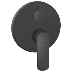   Falba süllyesztett csaptelep, Invena Siros kétfunkciós, fekete BP-90-4O2-A