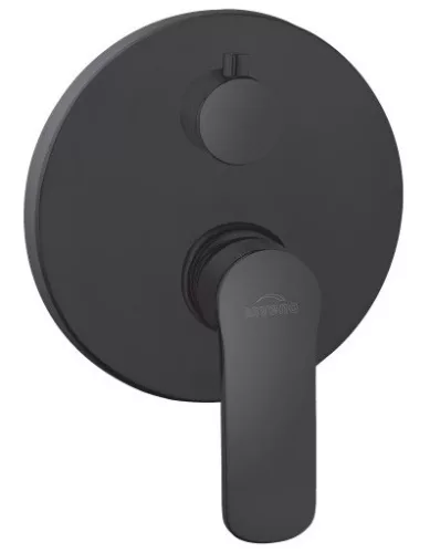 Falba süllyesztett csaptelep, Invena Siros kétfunkciós, fekete BP-90-4O2-A