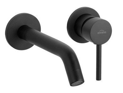 Falba süllyesztett csaptelep, Invena Midnight Invena Trend, fekete/rose gold BP-35-001-V