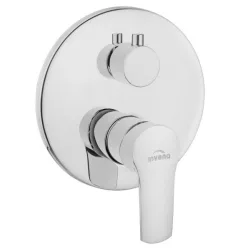   Falba süllyesztett csaptelep, Invena Verso kétfunkciós csaptelep, króm BP-82-P01-A