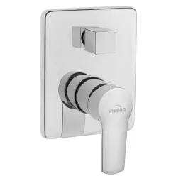   Falba süllyesztett csaptelep, Invena Verso kétfunkciós csaptelep, króm BP-82-0K2-A