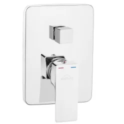   Falba süllyesztett csaptelep, Invena NYKS kétfunkciós csaptelep, króm BP-28-002-A