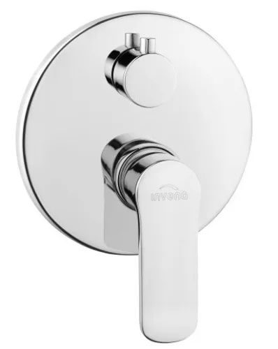 Falba süllyesztett csaptelep, Invena Siros kétfunkciós csaptelep, króm BP-90-CO2-A