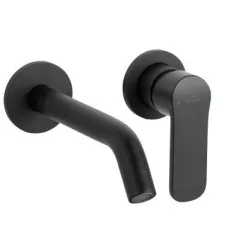   Falba süllyesztett csaptelep, Invena Siros mosdó csaptelep, fekete BP-90-U04-A