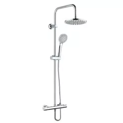   Zuhanyszett, Invena Esla termosztatikus csapteleppel, króm AU-94-D01-C