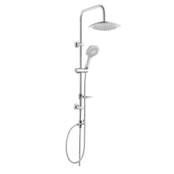   Zuhanyszett, Invena Elea zuhanyszett csaptelep nélkül, króm AU-13-001-C