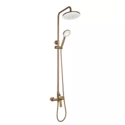   Zuhanyszett, Invena Neri Plus zuhany csapteleppel, réz AU-P9-B14-L