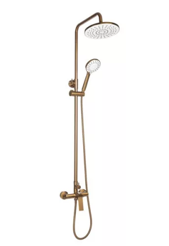 Zuhanyszett, Invena Neri Plus zuhany csapteleppel, réz AU-P9-B14-L