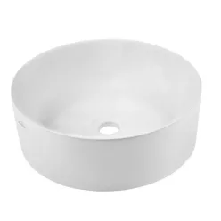   Mosdó, Invena Keto mosdókagyló,kerek, fehér, 42 cm CE-14-001-C
