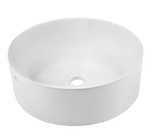 Mosdó, Invena Keto mosdókagyló,kerek, fehér, 42 cm CE-14-001-C
