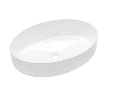 Mosdó, Invena Astri Invena Trend mosdókagyló, ovális, fehér, 55 cm CE-30-001-W