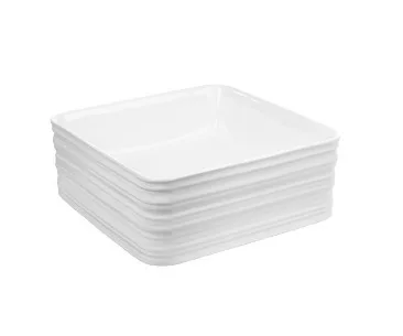 Mosdó, Invena Akte Invena Trend szögletes mosdókagyló, fehér 38 cm CE-54-K01-C