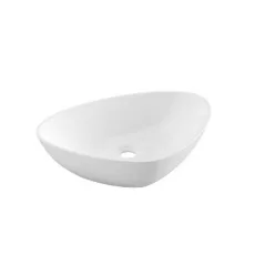   Mosdó, Invena Trigono háromszögletű mosdókagyló, fehér 50 cm CE-58-001-W