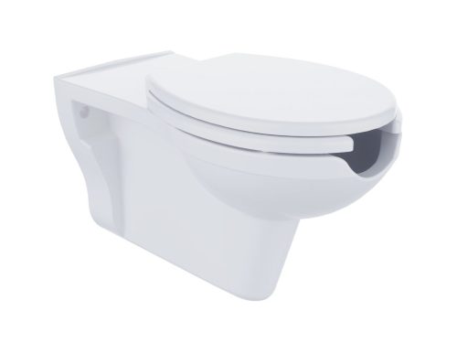 WC, Ravak Safe RimOff wc szett, fehér X01930