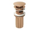 Lefolyó, Ravak Click-Clack mosdólefolyó Rose Gold Brushed X01841