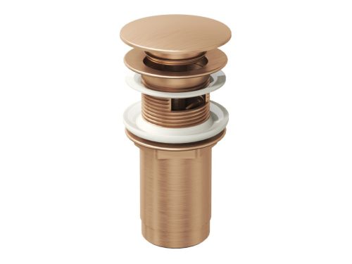 Lefolyó, Ravak Click-Clack mosdólefolyó Rose Gold Brushed X01841