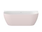 Kád, Ravak Freedom Wall Tec 170x87, Alabaster Pink/fehér, fehér lefolyó CE31600000