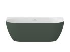 Kád, Ravak Freedom Wall Tec 170x87, Grey Green/fehér, fehér lefolyó CE31200000