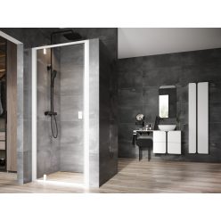   Zuhanyajtó, Ravak Nexty NDOP1-90 zuhanyajtó matt fehér+transparent 03O70E01Z1