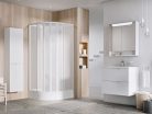 Zuhanybox, Ravak Supernova ASBKP6 zuhanybox 90x90 fehér/pearl 8067711211