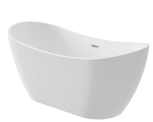 Kád, Deante Arnika akril fürdőkád, szabadonálló, ovális 170x72 cm KDA_017V