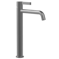   Mosdó csaptelep, Sapho Iconic magasított mosdó csaptelep, gun metal AF006GM