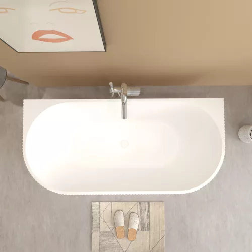 Kád, Aquatrend Nizza Lux félszabadon álló kád 170x80