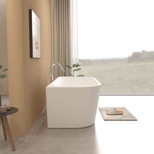 Kád, Aquatrend Nizza félszabadon álló kád fehér lefolyóval 160x80