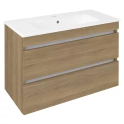   Alsó szekrény, Sapho Ezara mosdótartó szekrény 78x54x39 cm, cuneo tölgy EZ792-2525