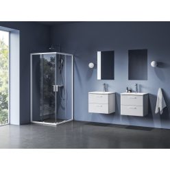   Zuhanykabin, Ravak Blix II NBLRV2 zuhanykabin 80x80, matt fehér 1LM40E00Z1