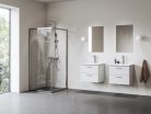 Zuhanykabin, Ravak Blix II NBLRV2 zuhanykabin 80x80, króm 1LM40C00Z1