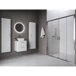   Zuhanyajtó, Ravak Blix II NBLDP4 zuhanyajtó 180, króm 0YMY0C00Z1