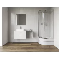   Zuhanykabin, Ravak Blix II NBLCP4 Sabina 90x90x180 cm, króm 3BM70C40Z1