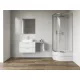 Zuhanykabin, Ravak Blix II NBLCP4 Sabina 90x90x180 cm, króm 3BM70C40Z1